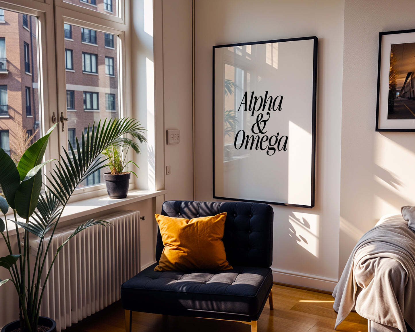 Alpha & Omega Premium Matte Paper Metal Framed Poster